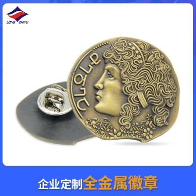 企业定制全金属徽章
